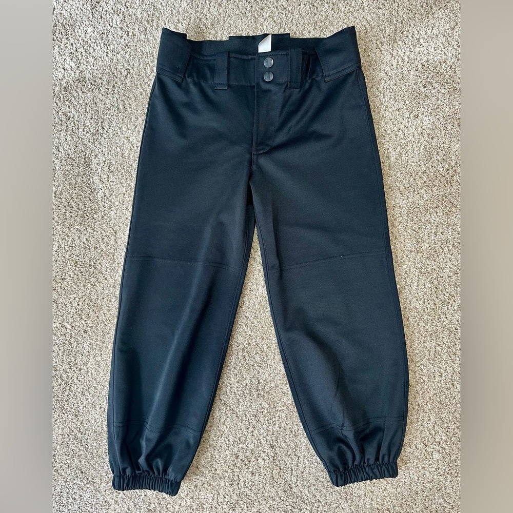 Black Rip-It softball pants size youth XL